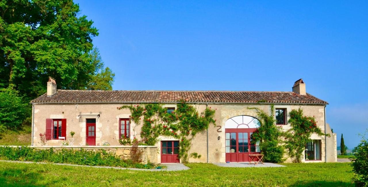 Les Chambres Du Vallon Pomport Exteriör bild
