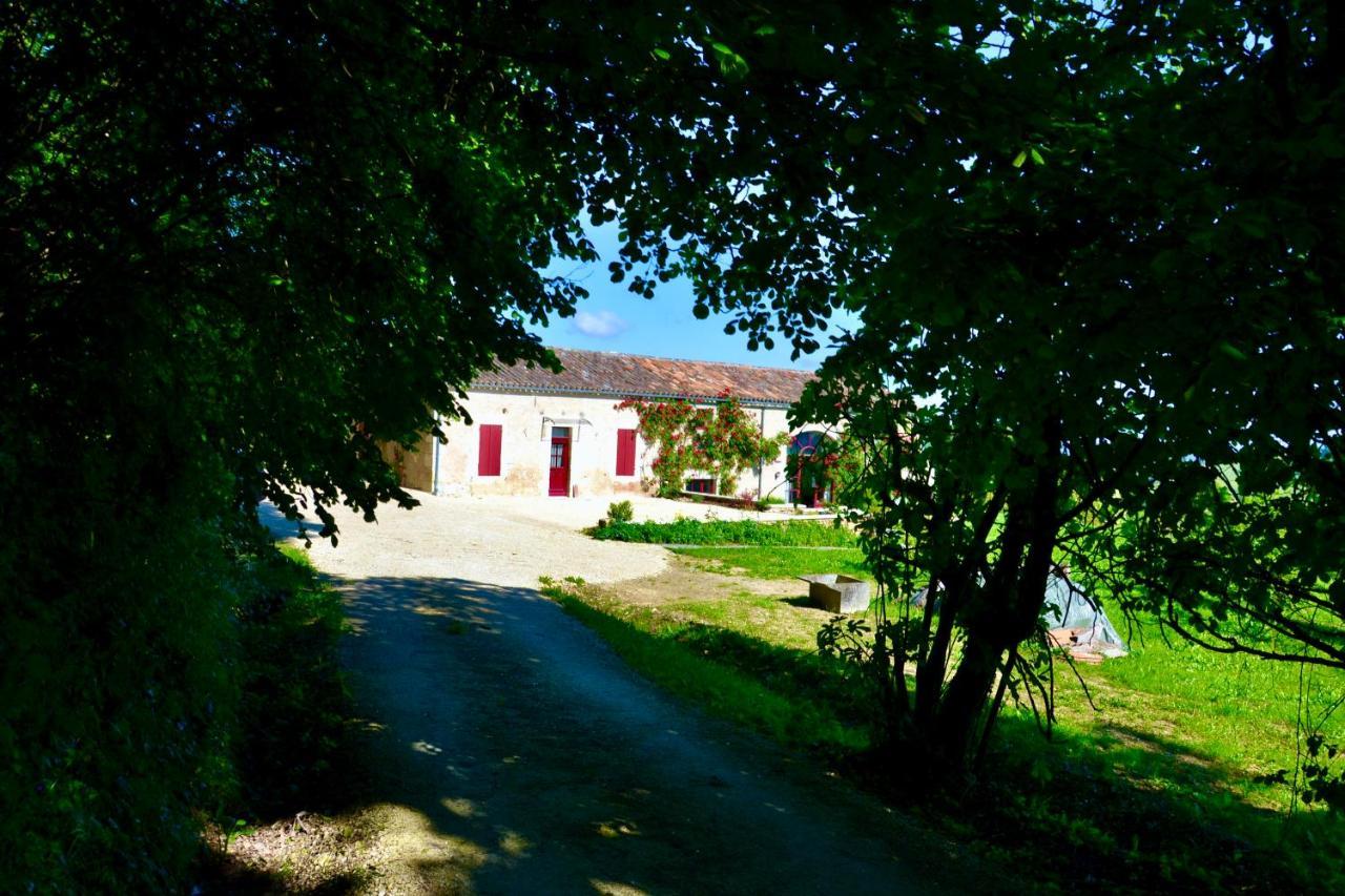 Les Chambres Du Vallon Pomport Exteriör bild
