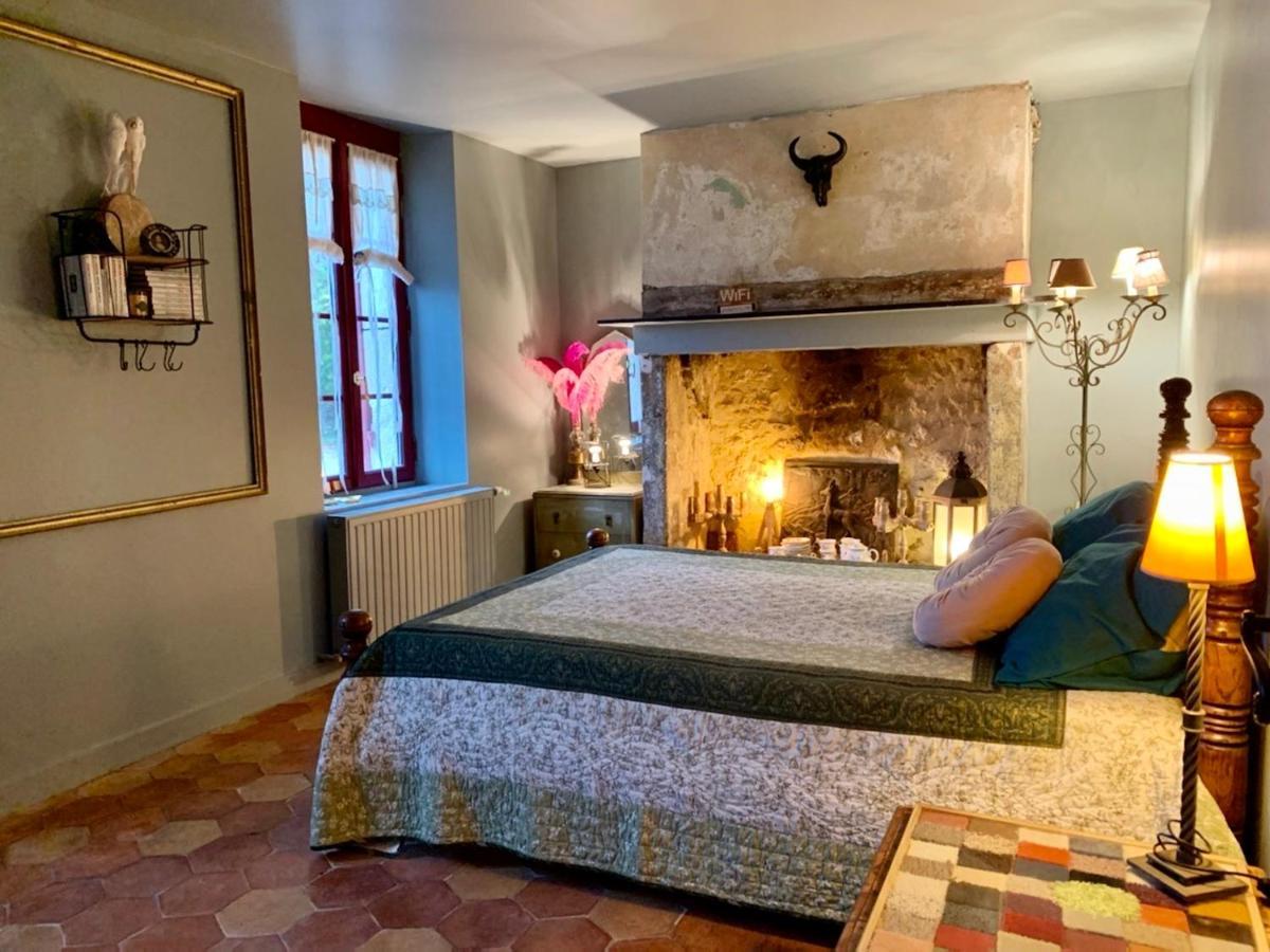 Les Chambres Du Vallon Pomport Exteriör bild